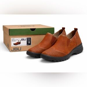 JBU by Jambu Lena Whiskey Slip-On Shoes Women’s 12 W NIB